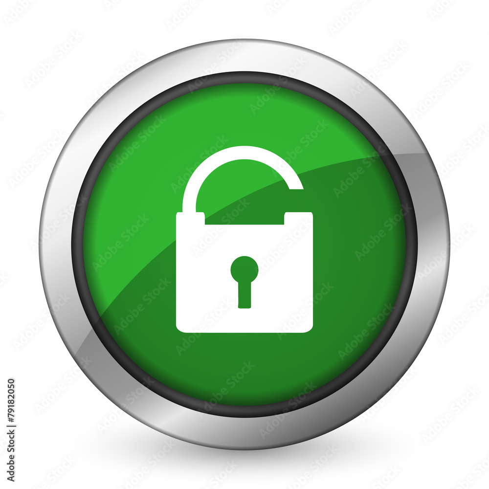 padlock green icon secure sign padlock green icon secure sign