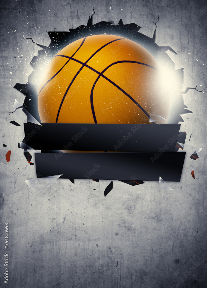 Fototapeta premium Basketball background