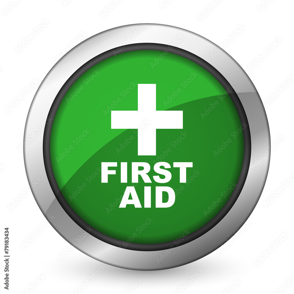 first aid green icon first aid green icon