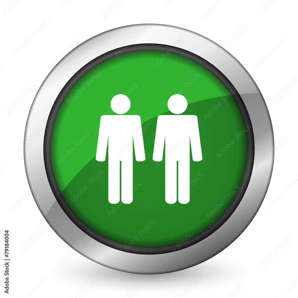 couple green icon people sign team symbol couple green icon people sign team symbol