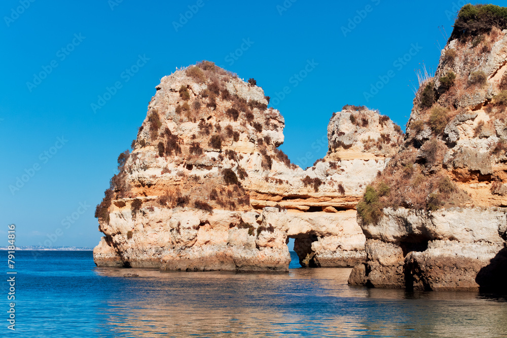 Coastal cliffs (Ponta da Piedade), Lagos, Portugal