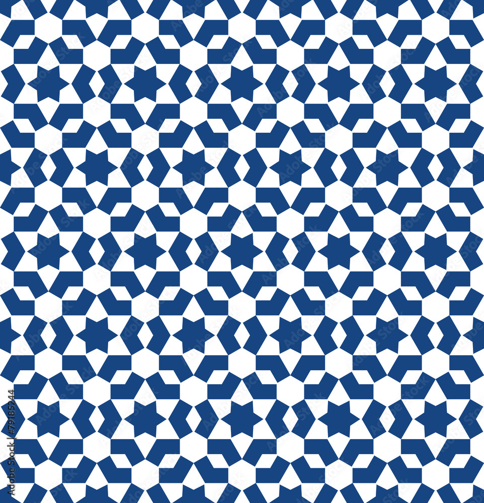 Moroccan style mosaic pattern Moroccan style mosaic pattern