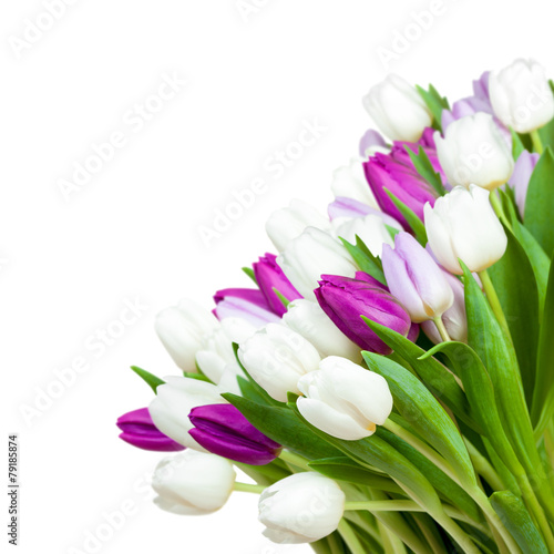Fototapeta Naklejka Na Ścianę i Meble -  Blumenstrauß mit Tulpen