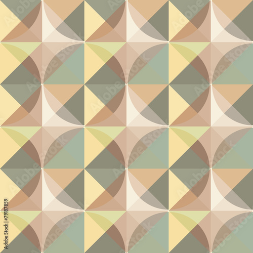 seamless background with abstract geometric shapes