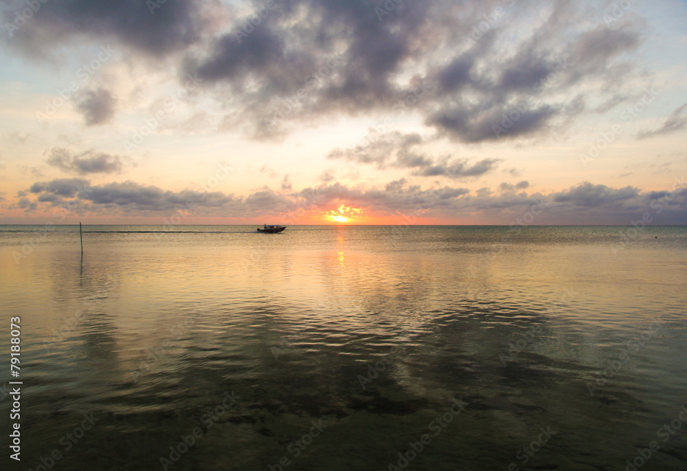 Obraz premium Morning Glow Belize