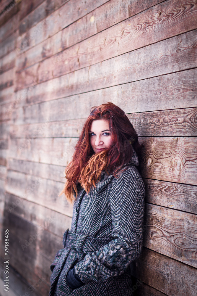 Natural portarit of young woman Natural portarit of young woman