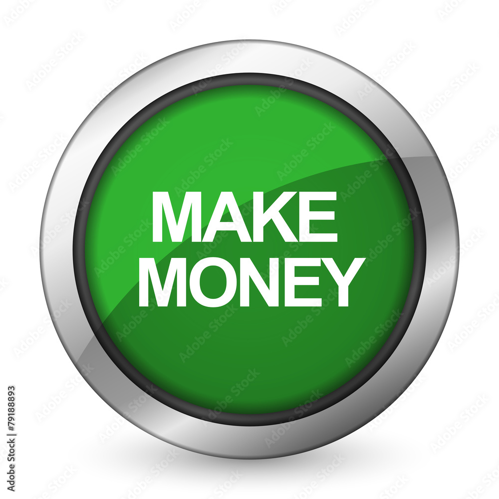 make money green icon make money green icon