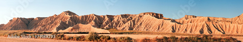 Mountain Castildetierra in Bardenas Reales Nature Park, Navarra, photo