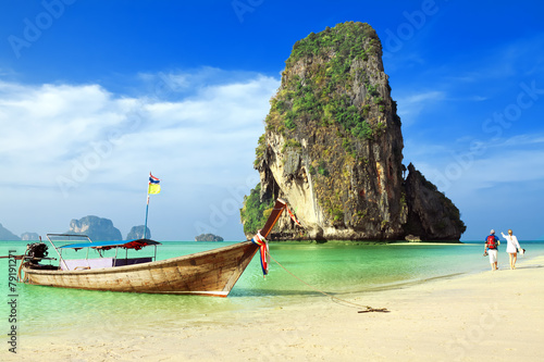 Railay beach. Krabi, Thailand