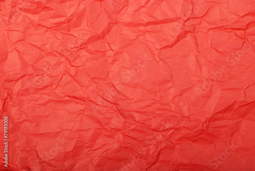 Wallpaper Mural color crumpled paper. Red color Torontodigital.ca