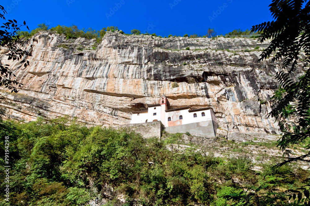 Hermitage of Saint Columban. Rovereto, province of Trentino-Alto