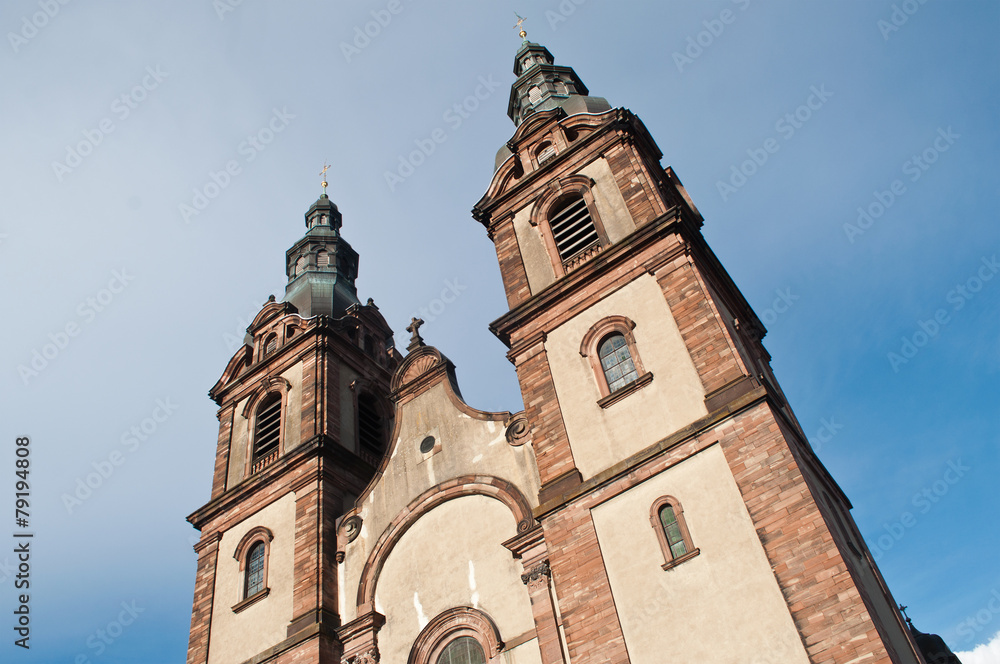 Fototapeta premium église Saint Fridolin à Mulhouse - Alsace - France