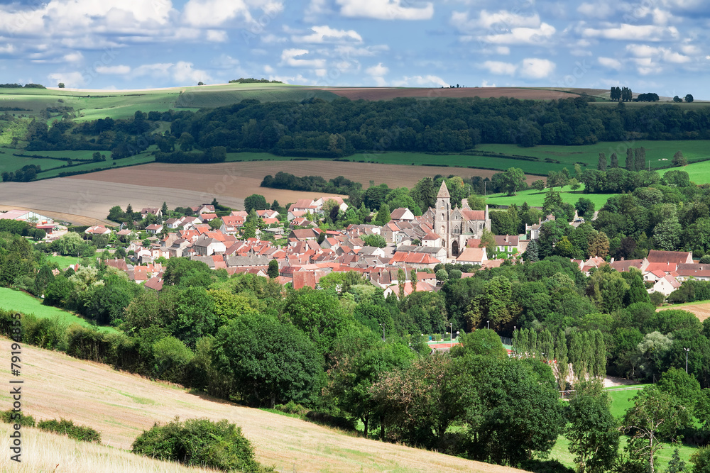 Saint-Seine-l'Abbaye, department of Cote-d'Or, prefecture Dijon,