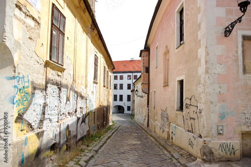 Historical Street in Center