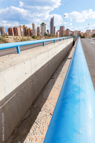 Stadtansicht von Benidorm  Spanien