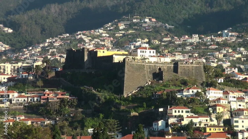 Pico fortress in Funchal, Madeira Island, zoom out