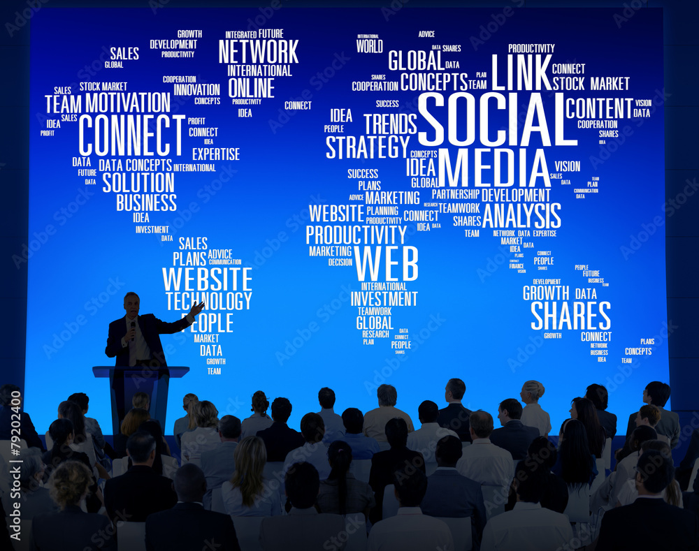 Social Media Internet Connection Global Communications Social Media Internet Connection Global Communications