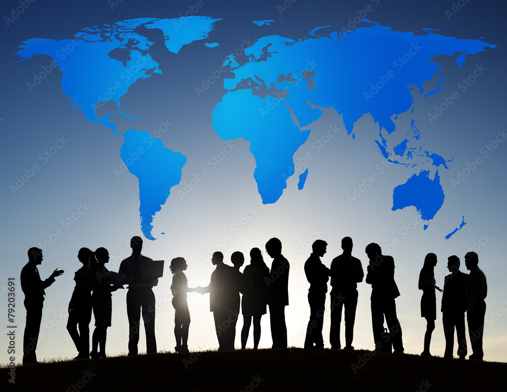 custom made wallpaper toronto digitalGlobal Business People Corporate Meeting Success Growth Concept