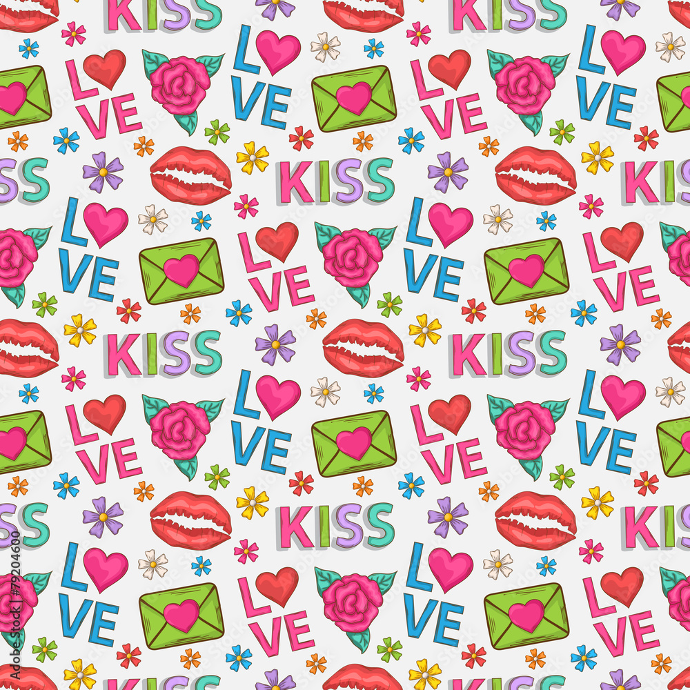 Love pattern Love pattern