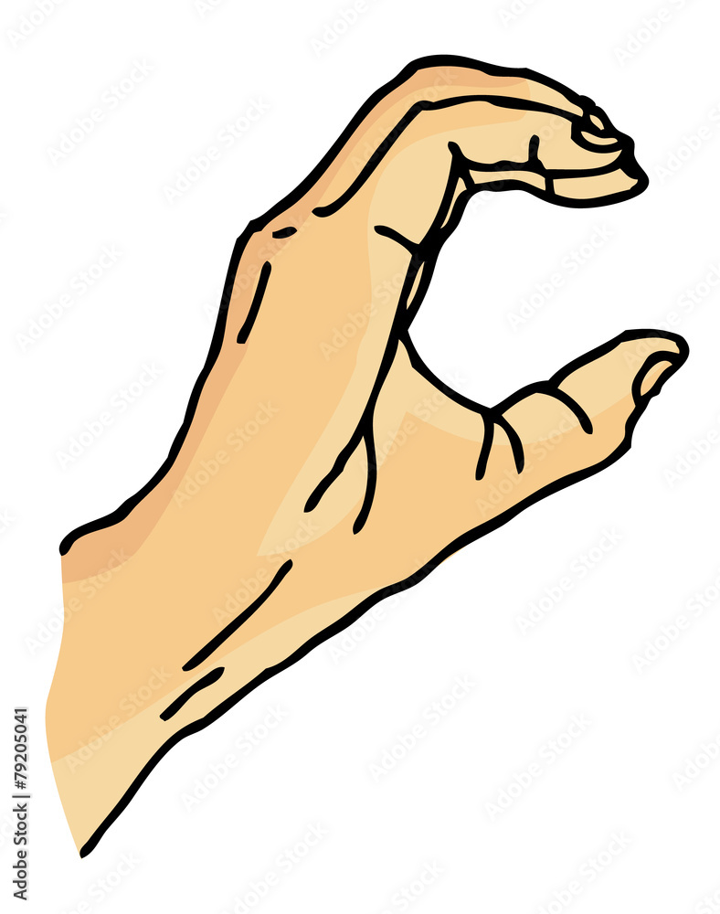C Sign language image C Sign language image
