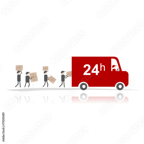 Delivery car for your design