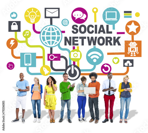 Business People Digital Device Communication Social Concept