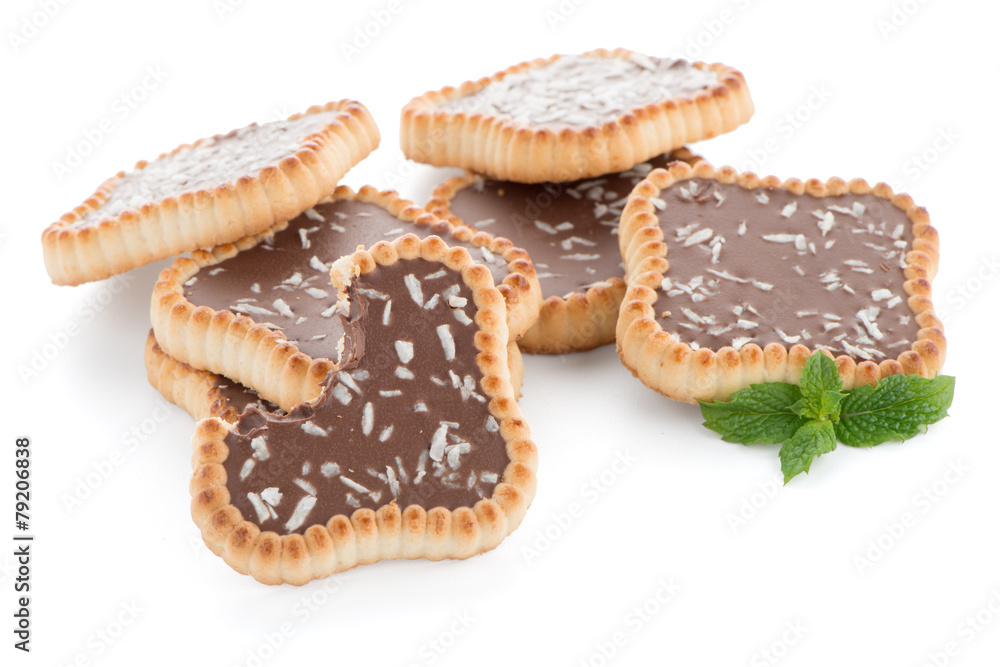 Chocolate tart cookies Chocolate tart cookies