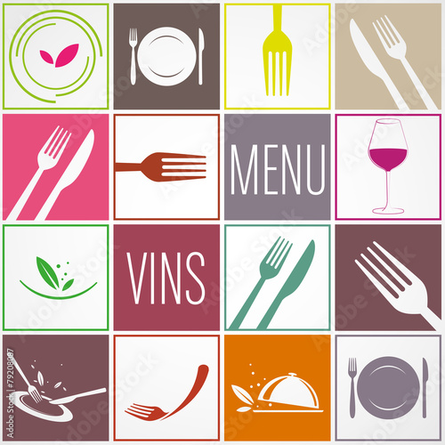 affiche,menu,carte restaurant