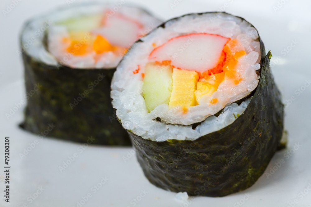 California hand roll sushi California hand roll sushi