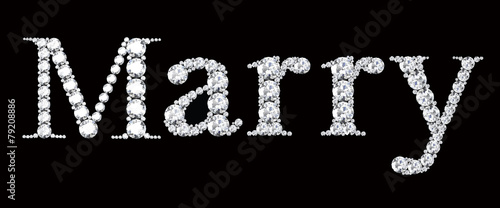 diamond words marry