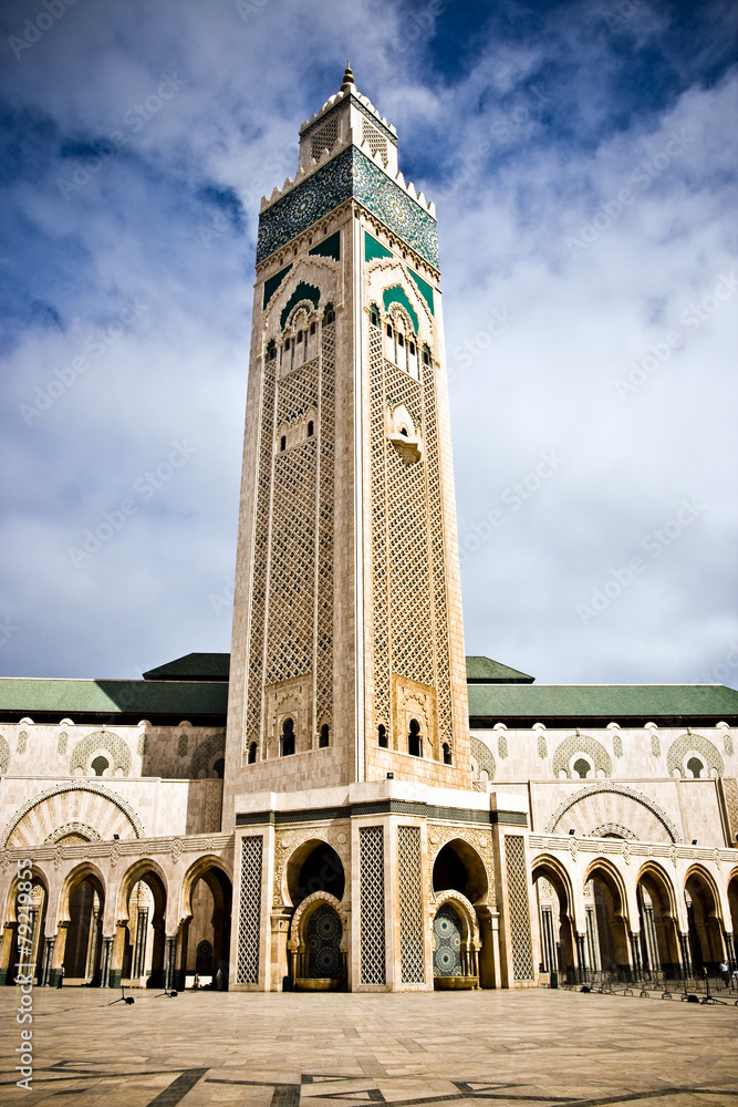 Mosque Hassan II in Casablanca, Morocco