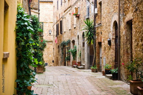 Fototapeta Naklejka Na Ścianę i Meble -  Tuscan Village in Italy