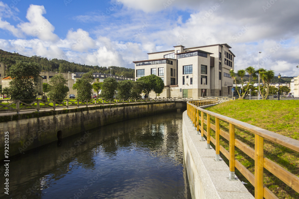 Obraz premium Casa da cultura de Cée