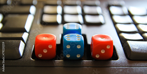 keyboard dice
