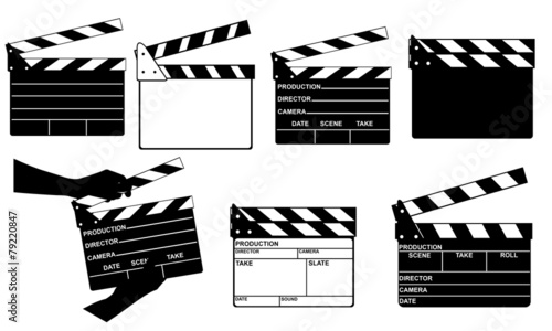 clapperboards