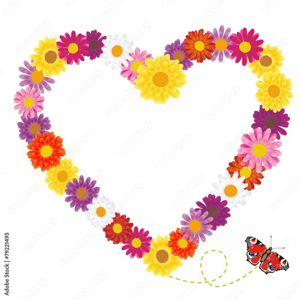 Hintergrund mit Blumen Hintergrund mit Blumen