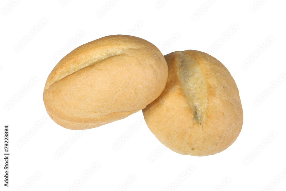bread isolated on white background