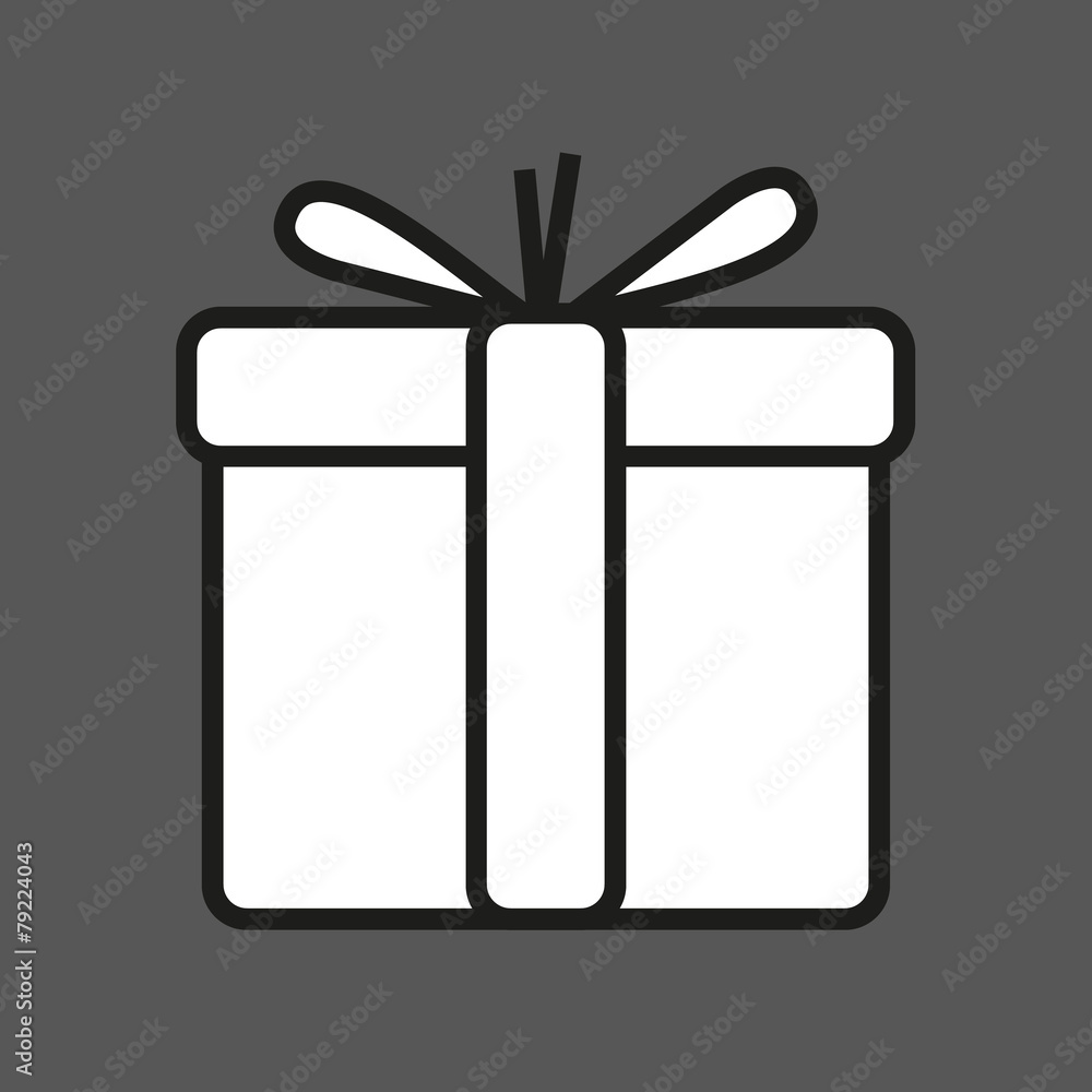 simple illustration gift vector graphic simple illustration gift vector graphic