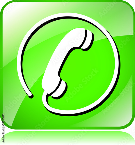 green phone icon
