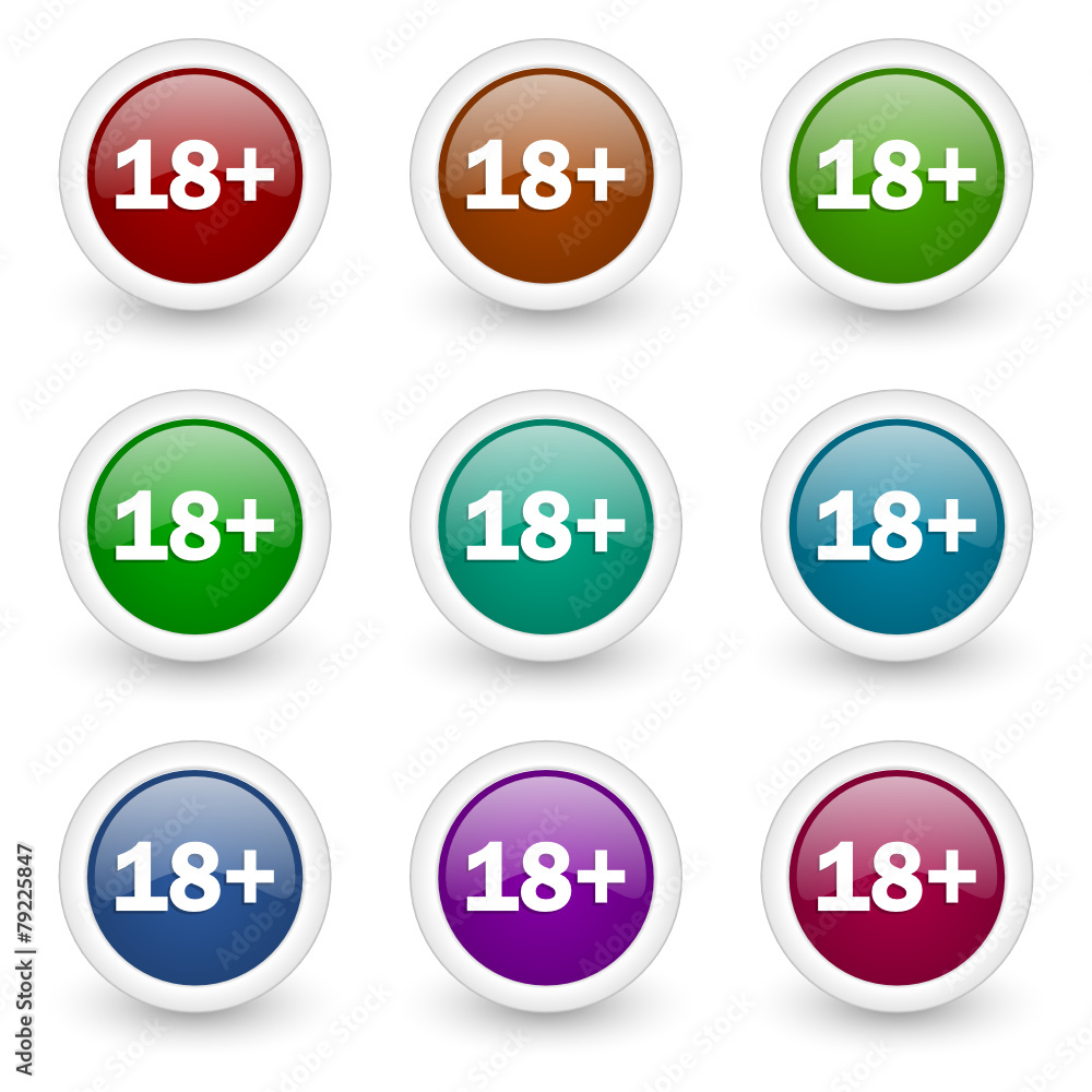 adult vector icon set adult vector icon set