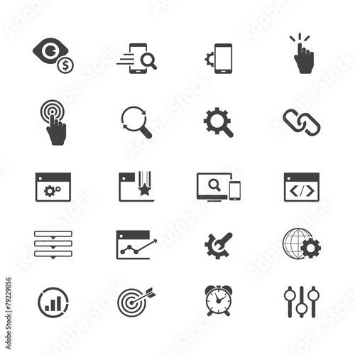 SEO Services Icons