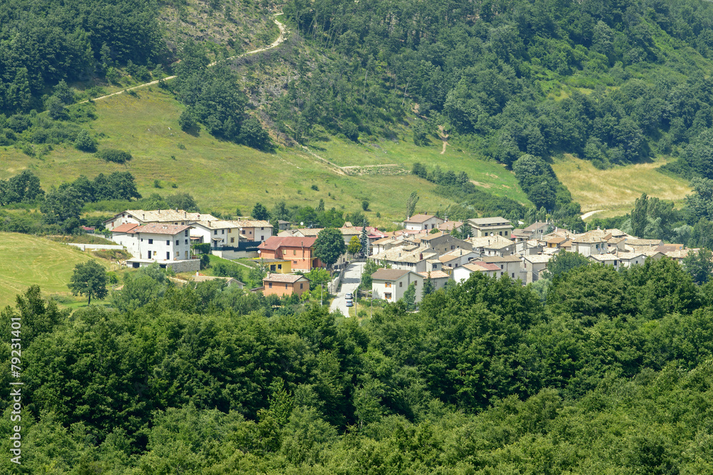 Village near Leonessa (Italy)