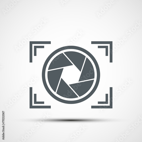 Vector icon camera