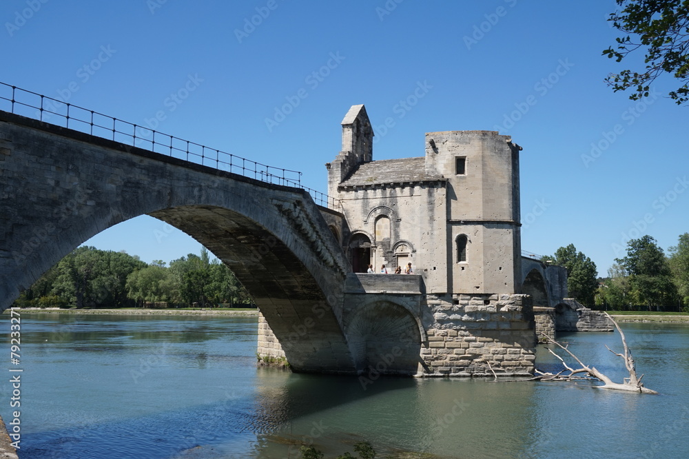 The Pont Saint-Bénézet The Pont Saint-Bénézet