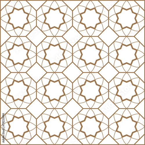 Yıldız Geçme Geometrik Arka Plan Deseni