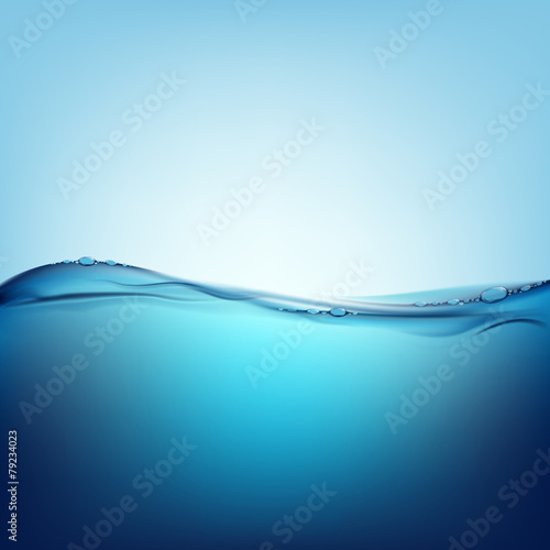 water with air bubbles
