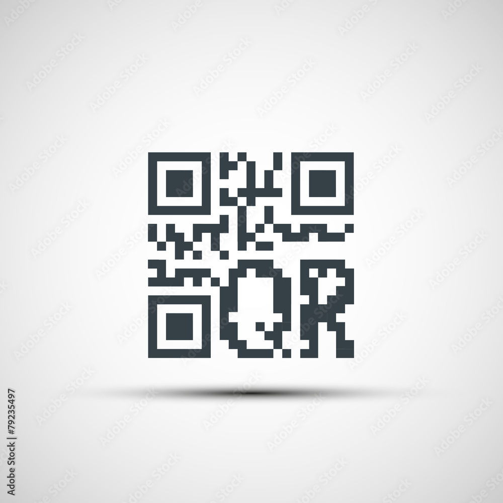 Vector icons qr code Vector icons qr code