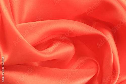 bends coral satin