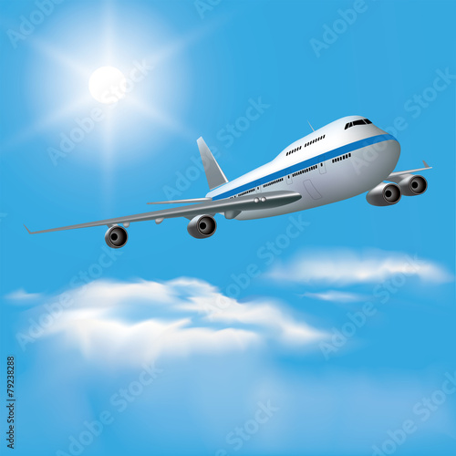 Passenger plane
