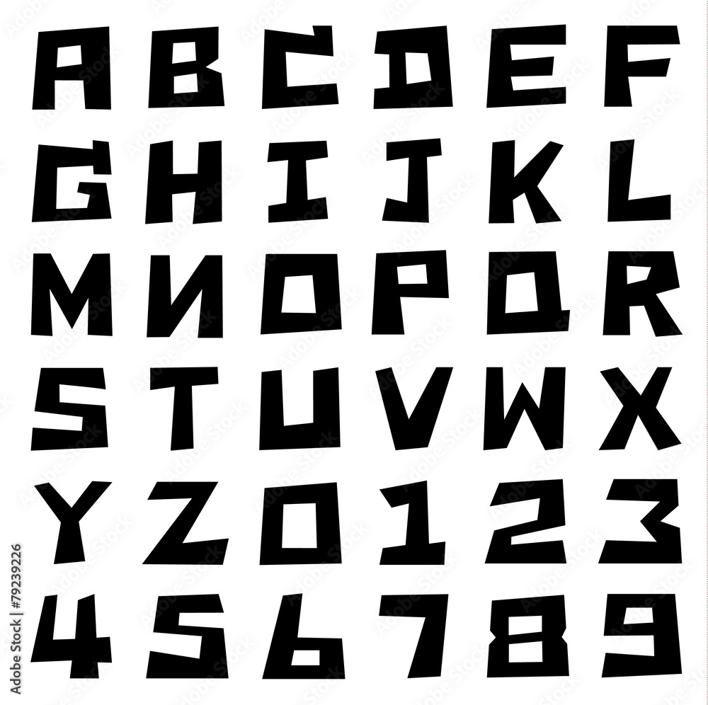 square uppercase font square uppercase font